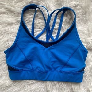 Lululemon Strap It Like It’s Hot Bra Women’s Size 6 Lakeside Blue